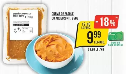 CREMA DE FASOLE CU ARDEI COPTI