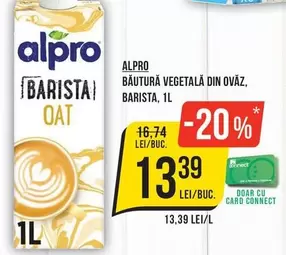 Alpro - BĂUTURĂ VEGETALĂ DIN OVAZ, BARISTA