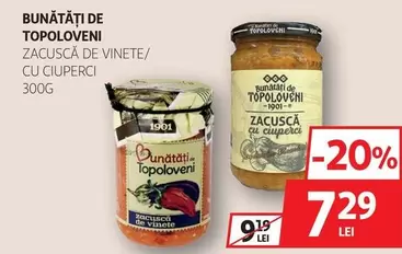 ZACUSCĂ DE VINETE/ CU CIUPERCI