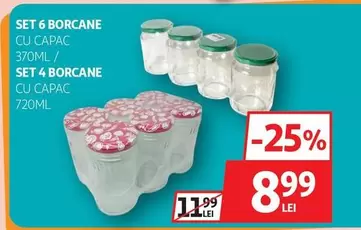 SET BORCANE CU CAPAC