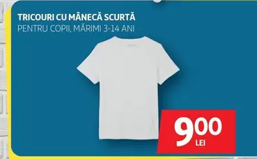 TRICOURI CU MÂNECĂ SCURTĂ