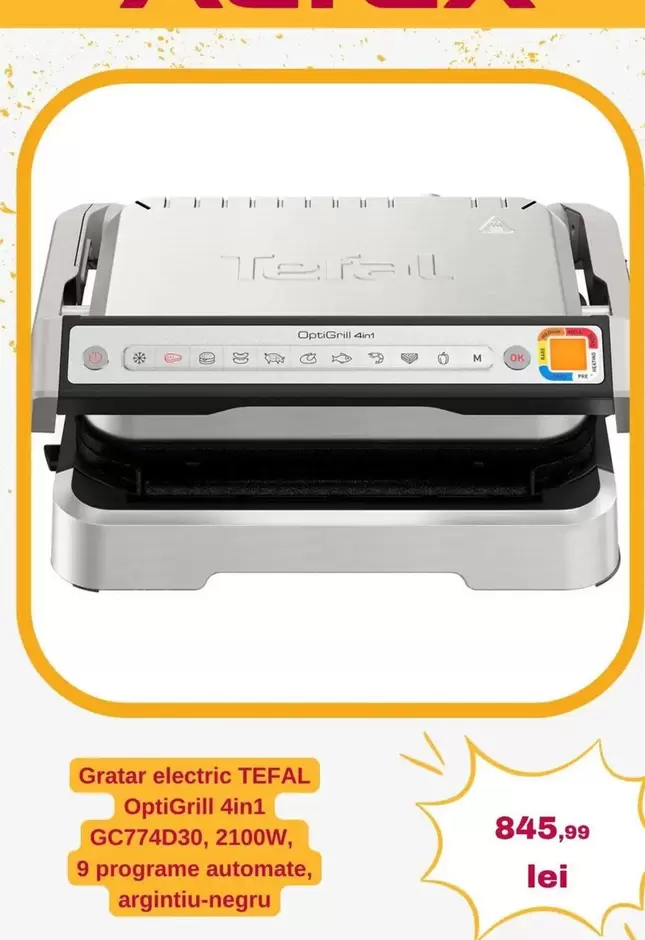 Tefal - OptiGrill 4in1 GC774D30
