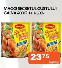 SECRETUL GUSTULUI GAINA