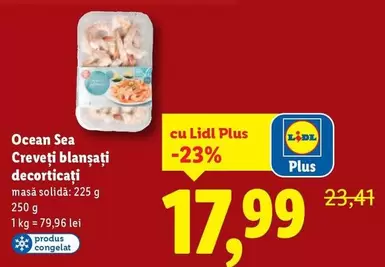 Creveți blanşaţi decorticați