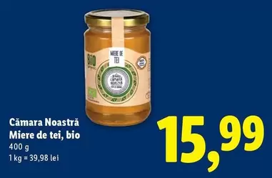 Miere de tei, bio