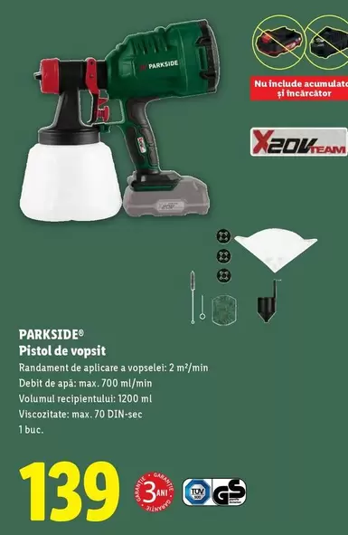 Pistol de vopsit