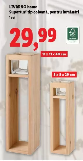 Suporturi tip coloană, pentru lumânări