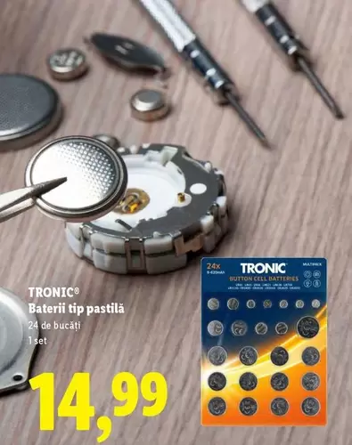 Baterii tip pastilă