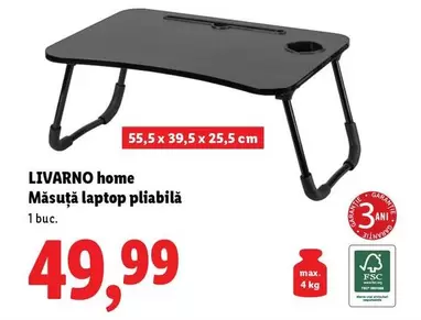 Măsuță laptop pliabilă