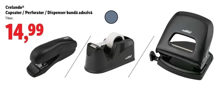 Capsator / Perforator / Dispenser bandă adezivă
