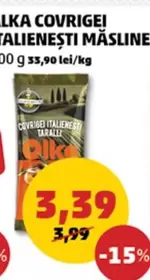 COVRIGEI ITALIENEŞTI MĂSLINE