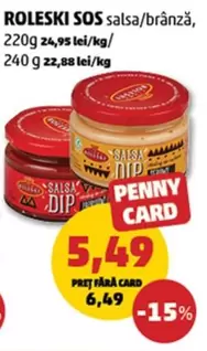 SOS salsa/brânză