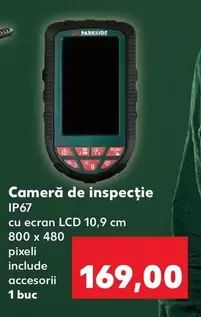 Cameră de inspecţie IP67