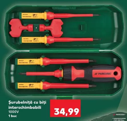 Şurubelniță cu biți interschimbabili