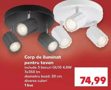 Corp de iluminat pentru tavan