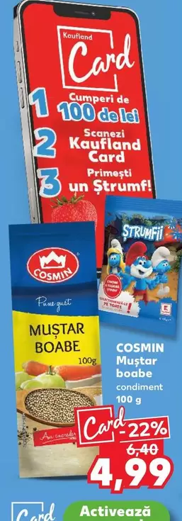 Muștar boabe