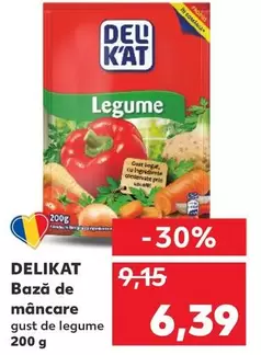 Bază de mâncare gust de legume