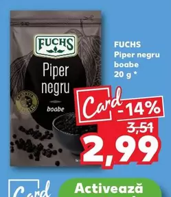Piper negru boabe