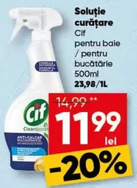 Cif - Soluție curăţare