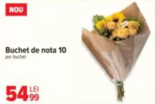 Buchet de nota 10