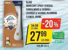 ODORIZANT SPRAY SENSUAL SANDALWOOD & JASMINE/ LAVANDĂ ȘI IASOMIE/BLOOMING FLOWER