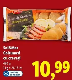 Coltunasi cu creveți