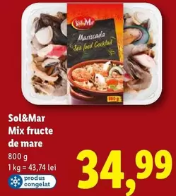Mix fructe de mare
