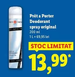 Deodorant spray original