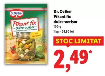 Dr.Oetker - Pikant fix