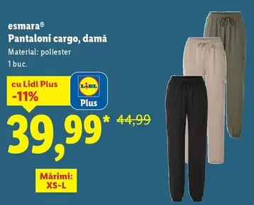 Pantaloni cargo, damă