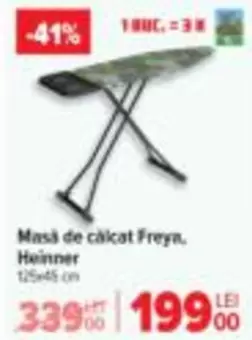 Masă de călcat Freya