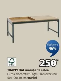 TRAPPEDAL măsuţă de cafea