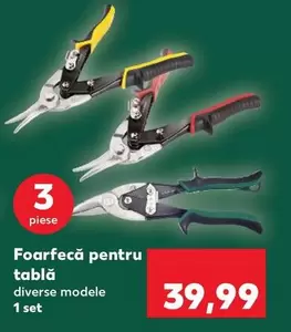 Foarfecă pentru tablă