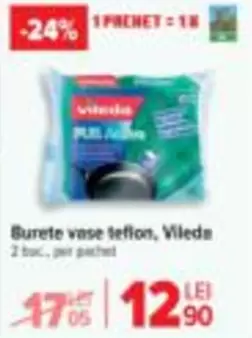 Burete vase teflon