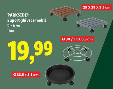 Suport ghivece mobil