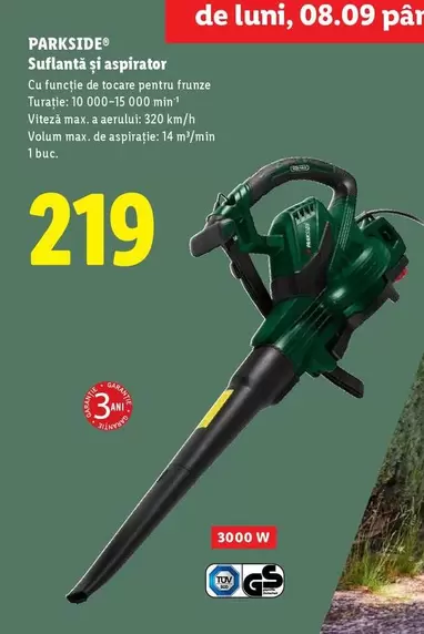 Suflantă şi aspirator