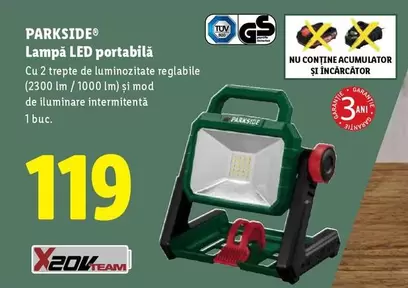 Lampă LED portabilă