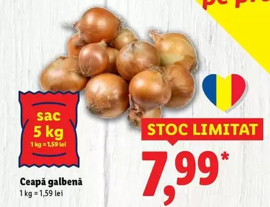 Ceapă galbenă