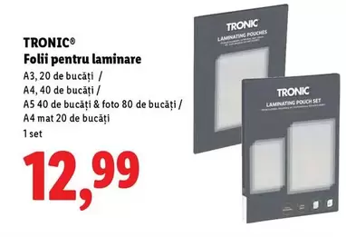 Folii pentru laminare