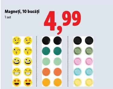 Magneți, 10 bucăți