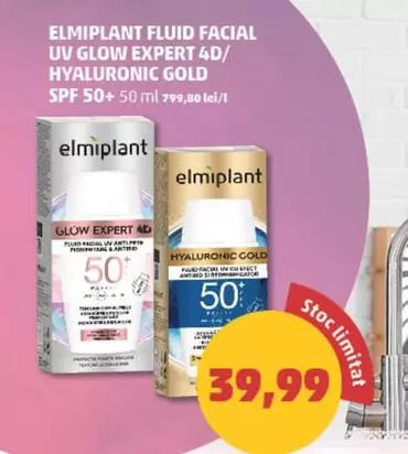 FLUID FACIAL UV GLOW EXPERT 4D/ HYALURONIC GOLD
