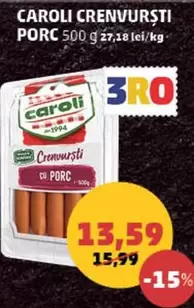 CRENVURSTI PORC