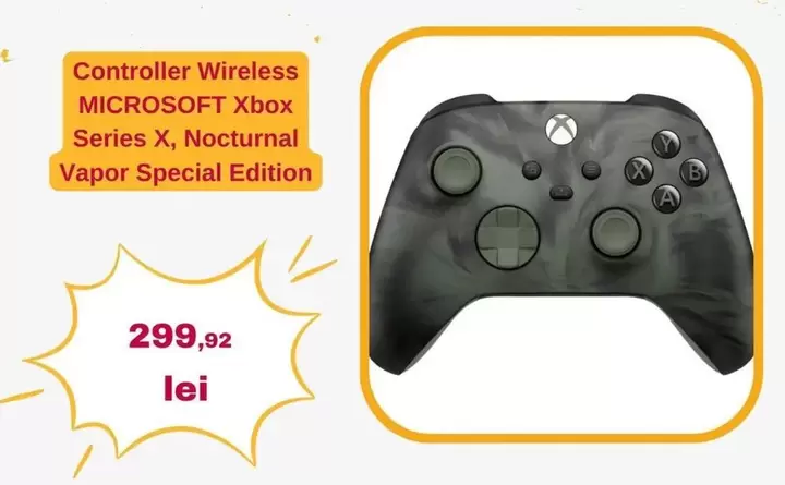 Controller Wireless Series X, Nocturnal Vapor Special Edition