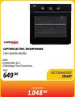 ELECTRIC INCORPORABILE YB-C62V5R NEGRU