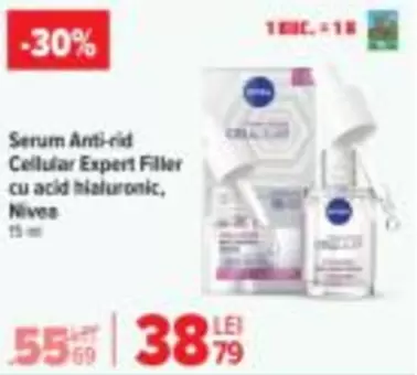 Serum Anti-rid Cellular Expert Filler cu acid hialuronic
