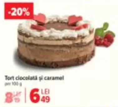 Tort ciocolată și caramel