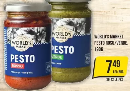 PESTO ROŞU/VERDE