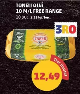 OUĂ 10 M/L FREE RANGE