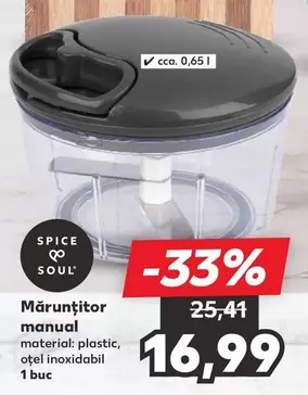 Mărunţitor manual