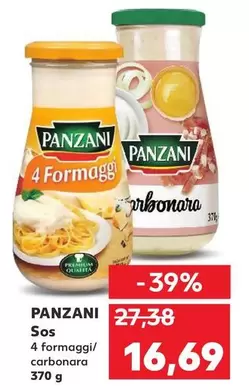 Sos 4 formaggi/carbonara
